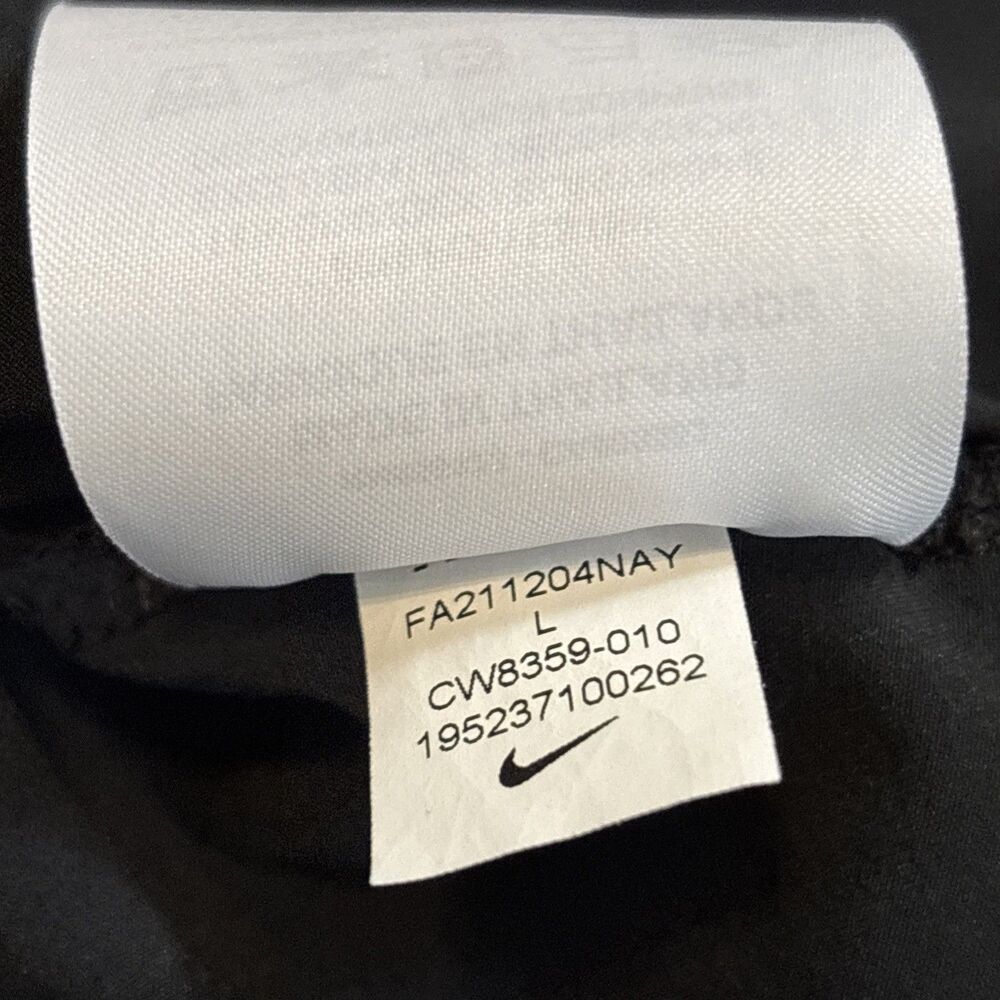 New York Jets Mens Large Button Snap Polo Nike Dri Fit On Field NFL Football - Picture 10 of 12